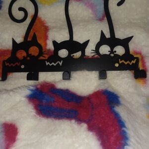 Black Cat Wall Hook